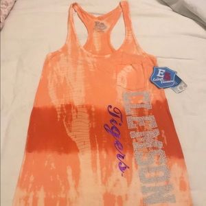 SOLDTie dye Clemson cover up dress